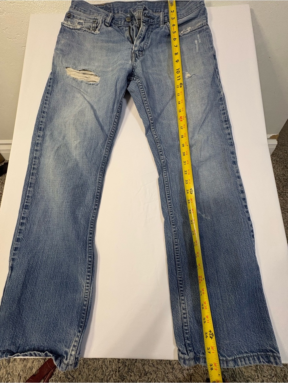 32x30 Levi's Light Blue Straight-Leg Men's Jeans